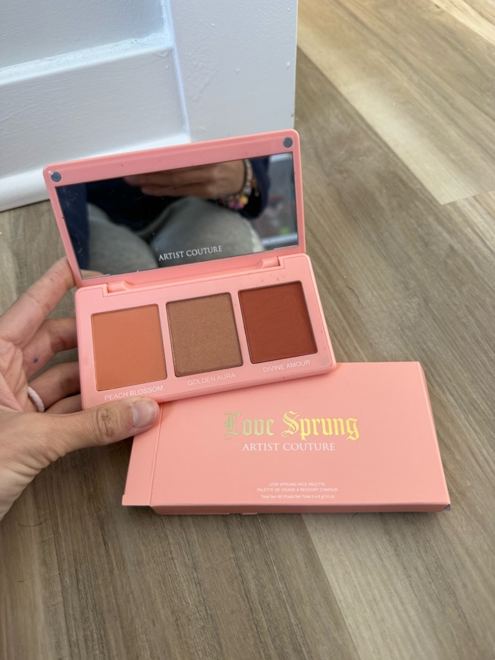 Artist Couture Love Sprung Face Palette – Peach Blossom (Peach Pink)
